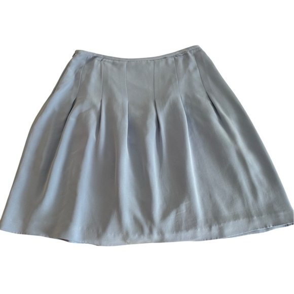 Jones New York Blue Knee-Length Pleated Skirt - Picture 4 of 10